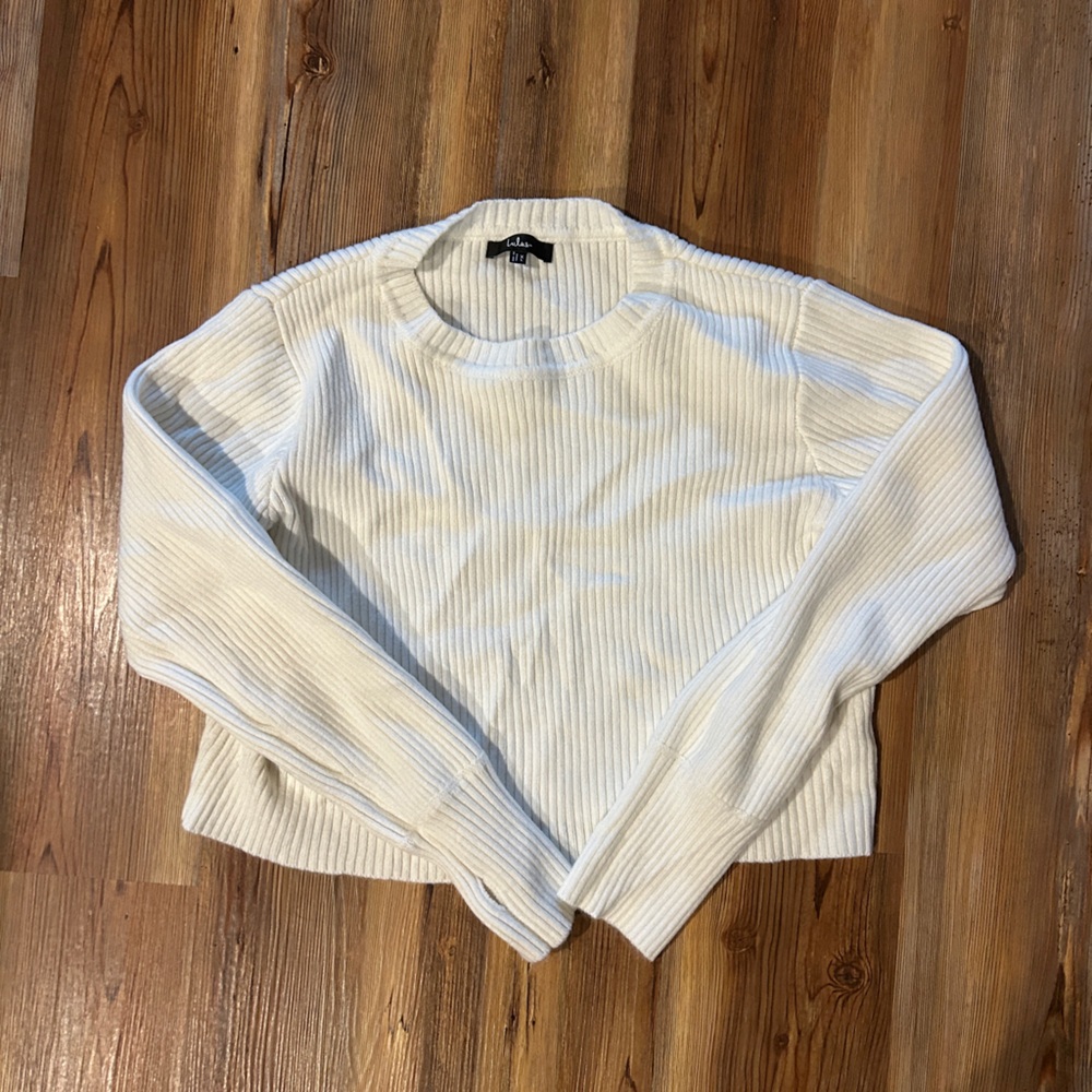 Lulus  White Sweater